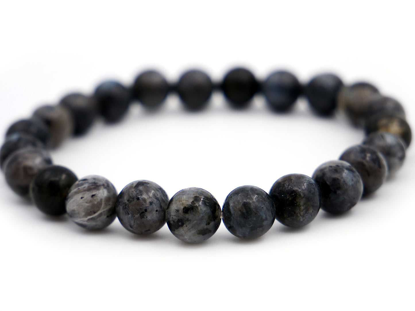 Bracelet en larvikite - 8mm