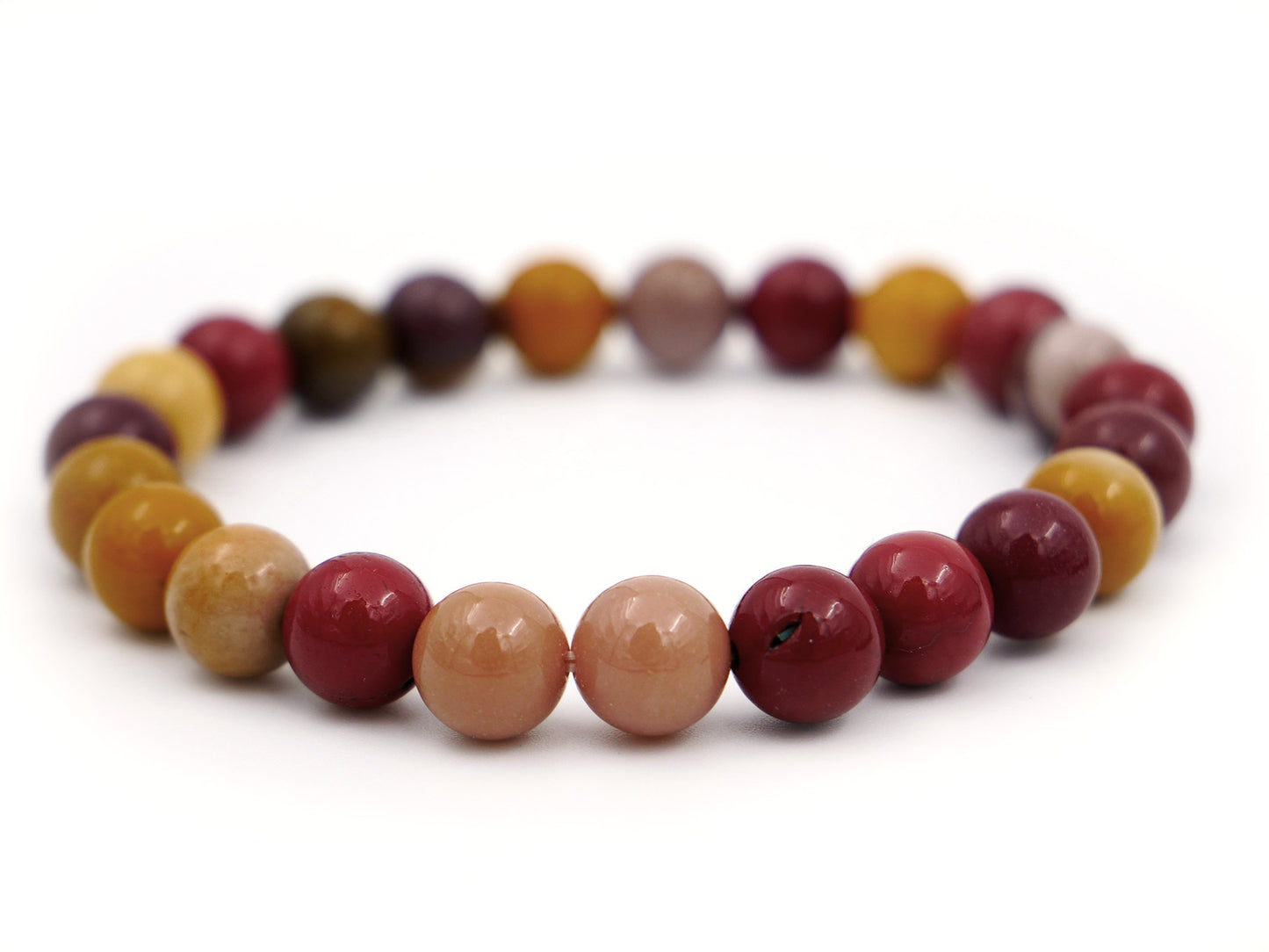 Bracelet en mookaïte - 8mm