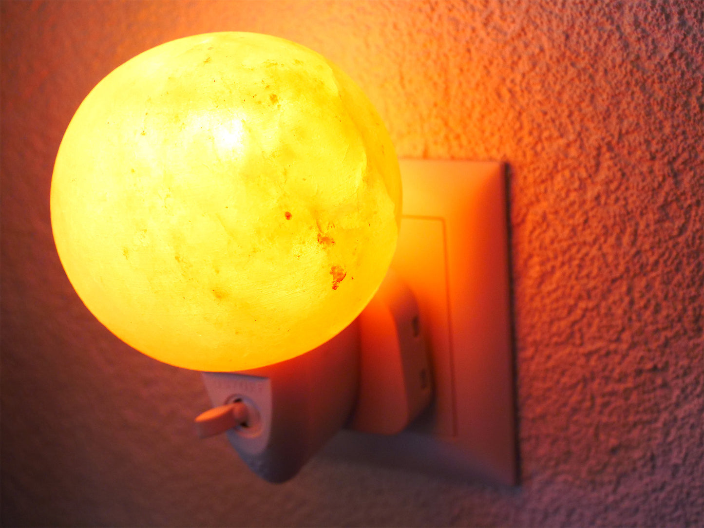 Veilleuse en sel de l'Himalaya - boule