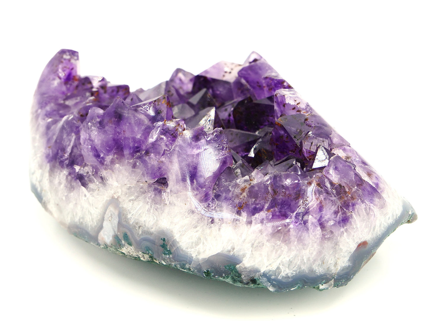 Cluster de cristaux d'améthyste