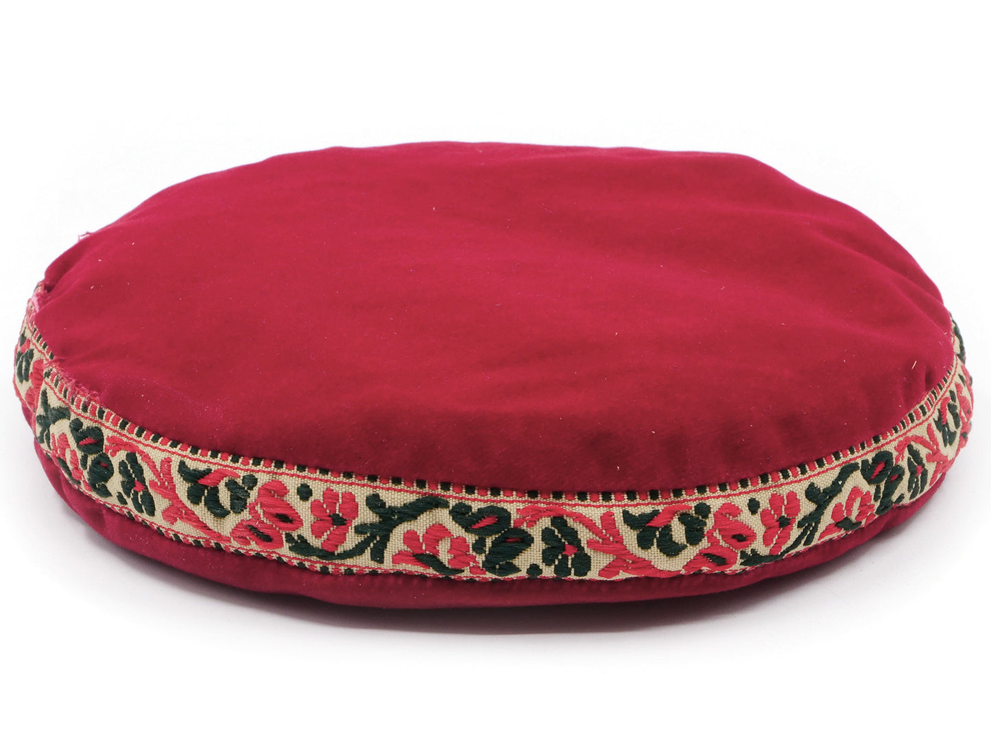 Coussin pour bol chantant 17 cm rouge