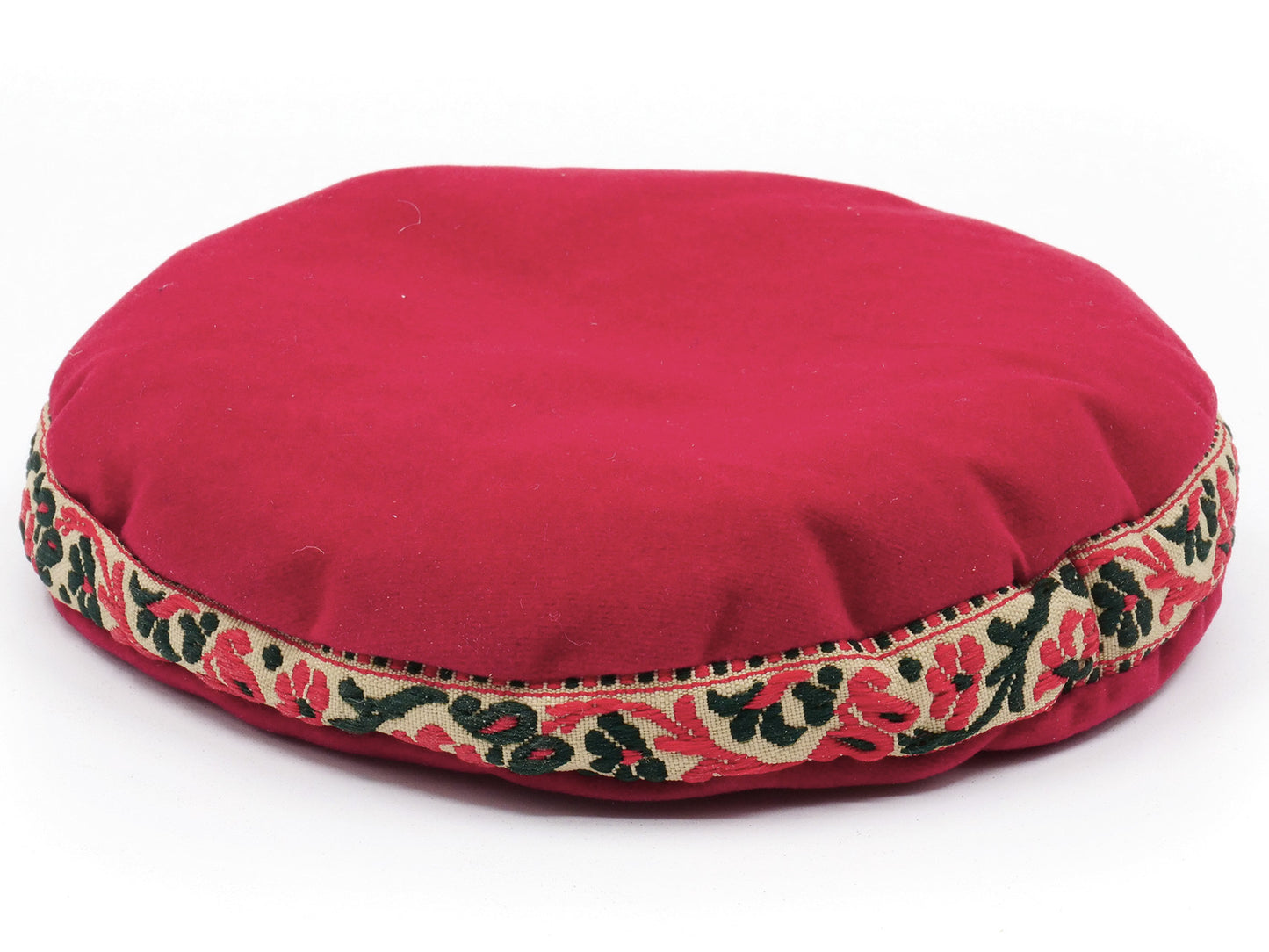 Coussin pour bol chantant 14 cm rouge