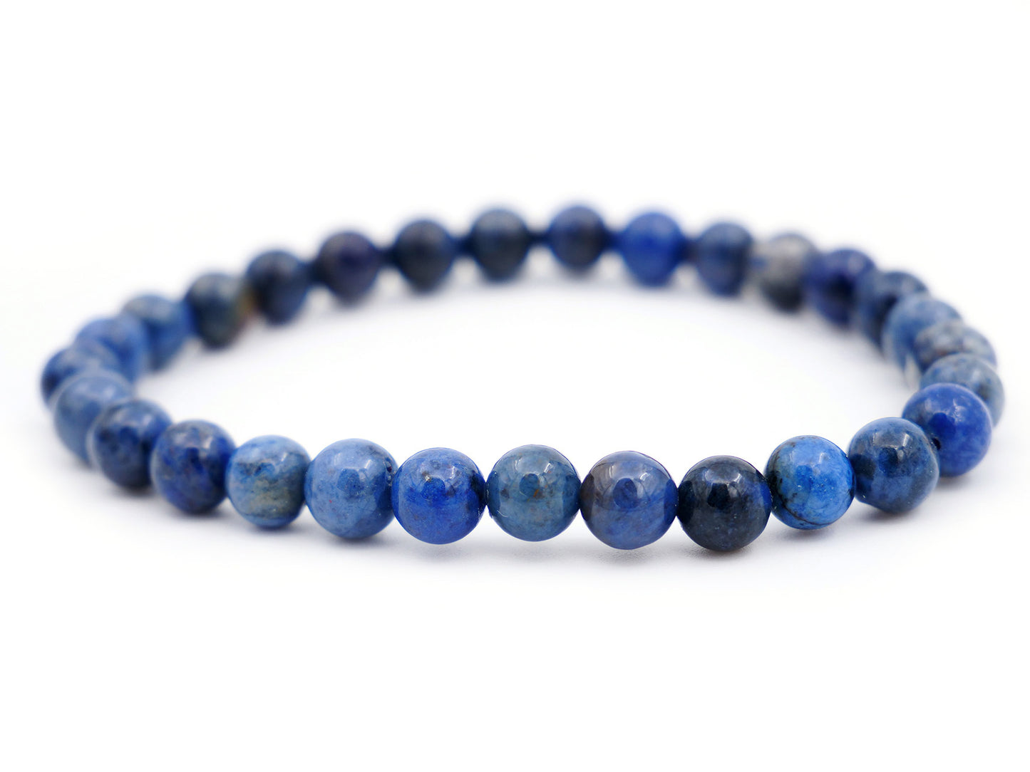 Bracelet en dumortiérite - 6mm