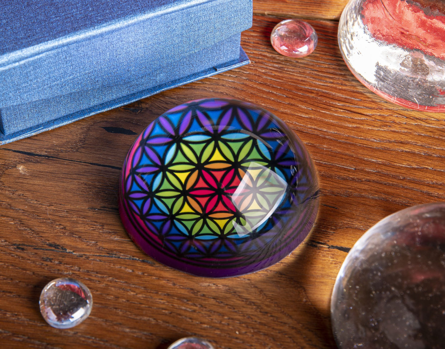 Objet en cristal Fleur de Vie