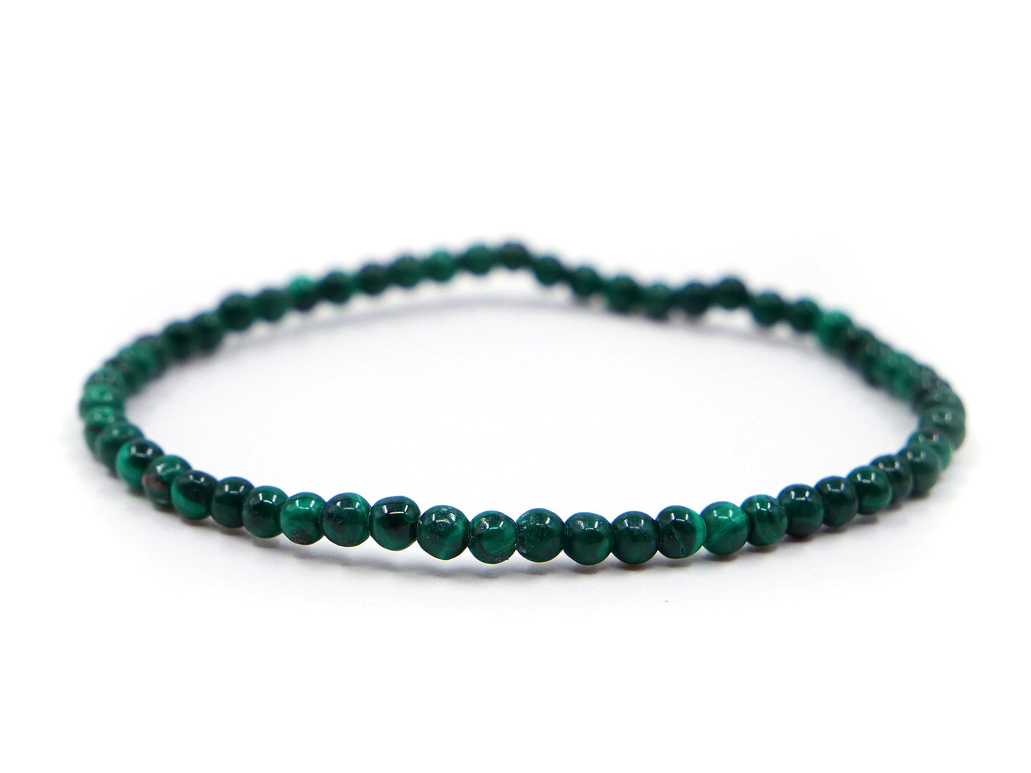 Bracelet en Malachite - 4mm
