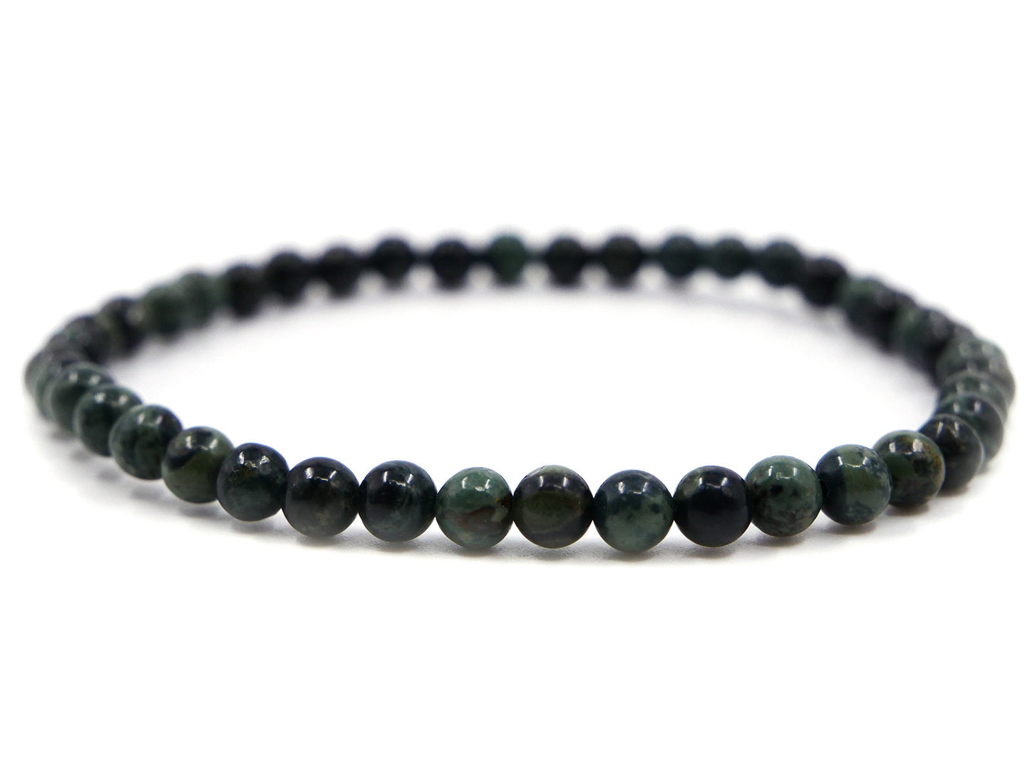 Bracelet en eldarite (jaspe kambaba) - 4mm