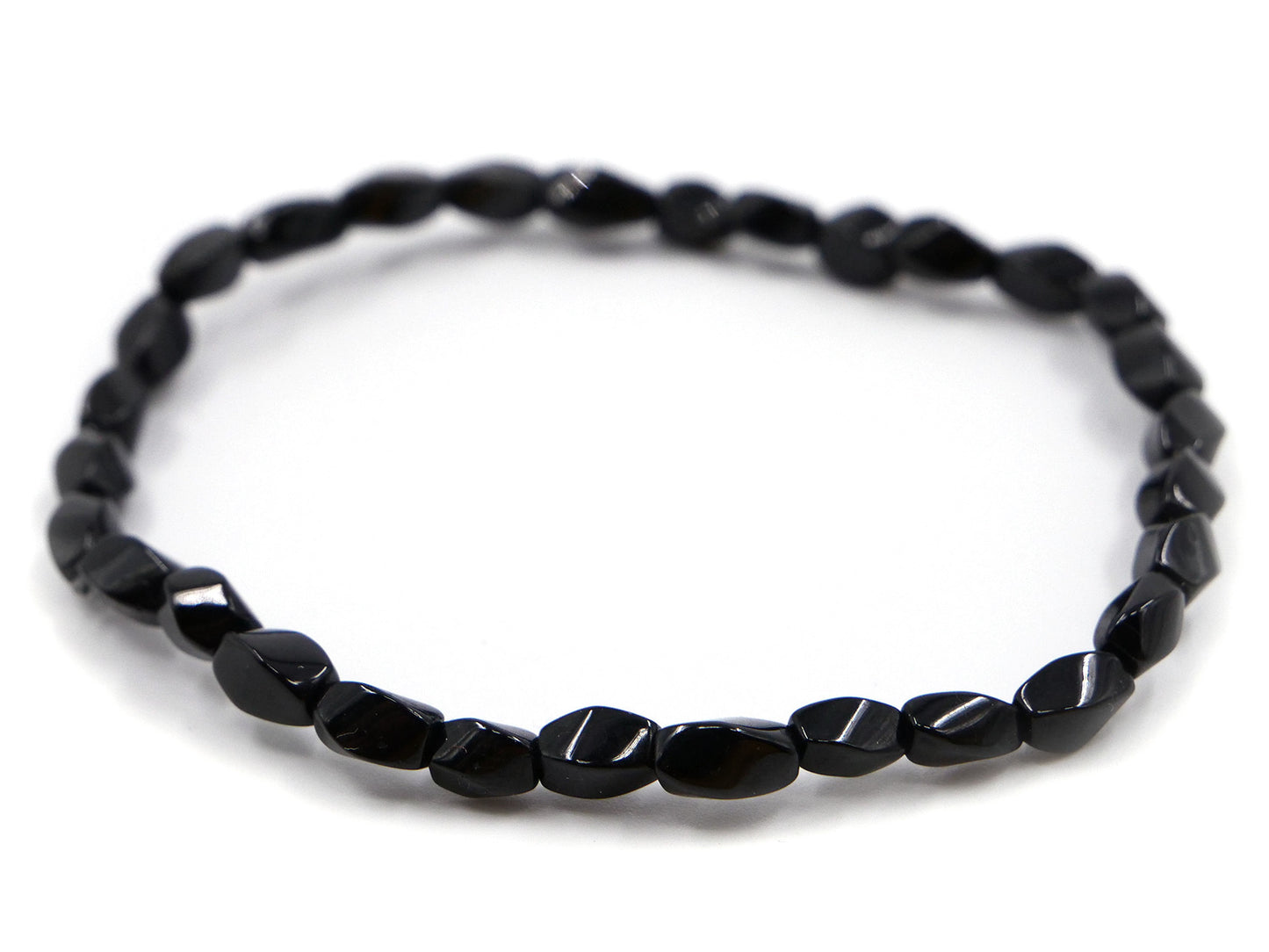 Bracelet en tourmaline noire