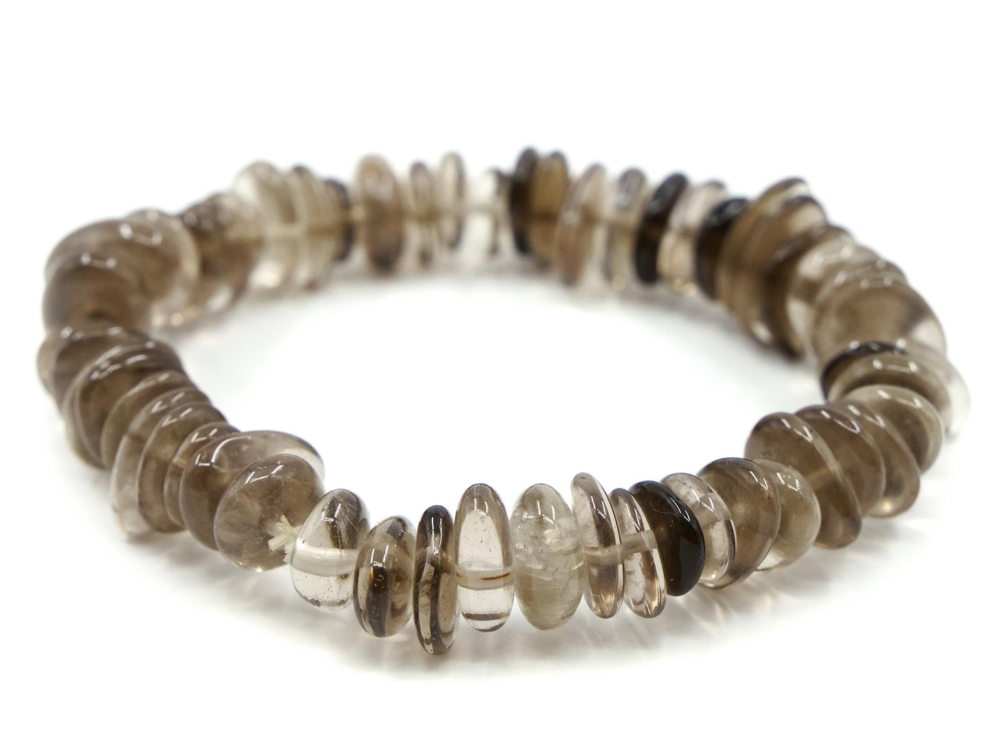 Bracelet en quartz fumé