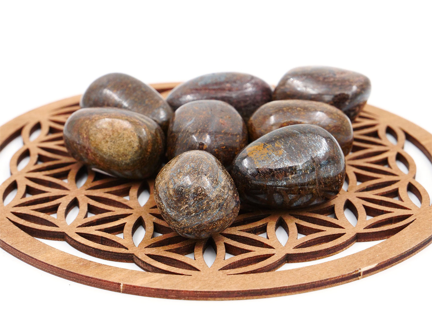 Bronzite - Pierre roulée