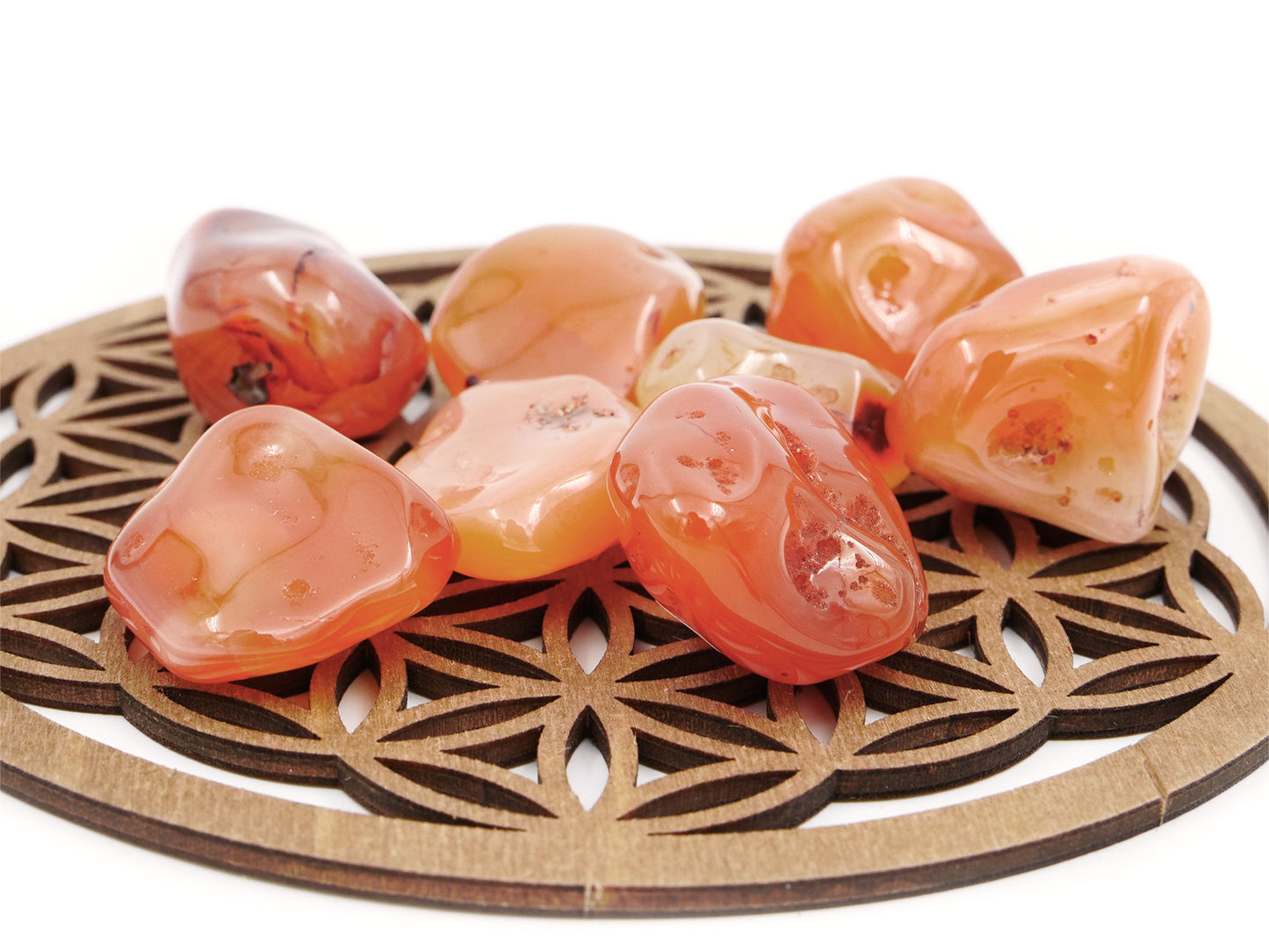 Cornaline - Pierre roulée