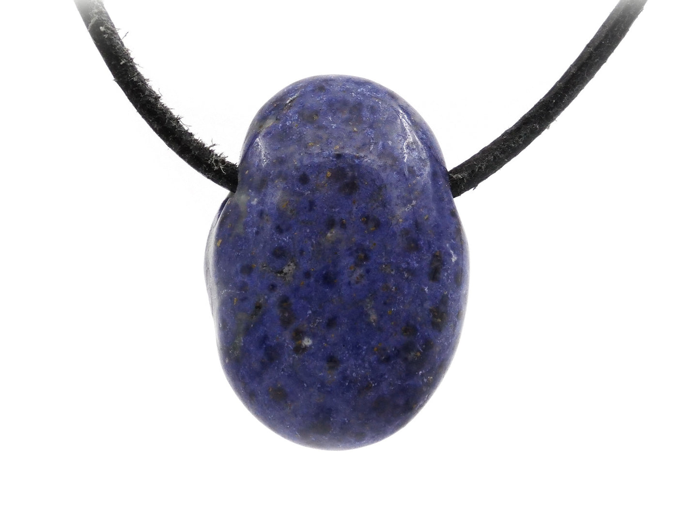 Dumortiérite - Pendentif pierre percée