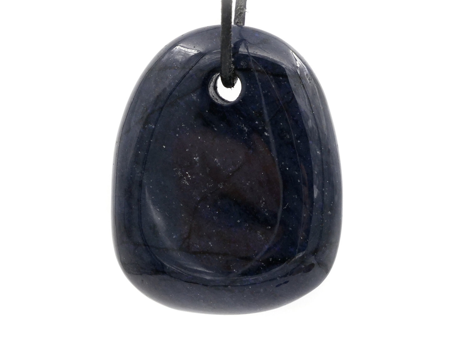 Dumortiérite - Pendentif pierre percée