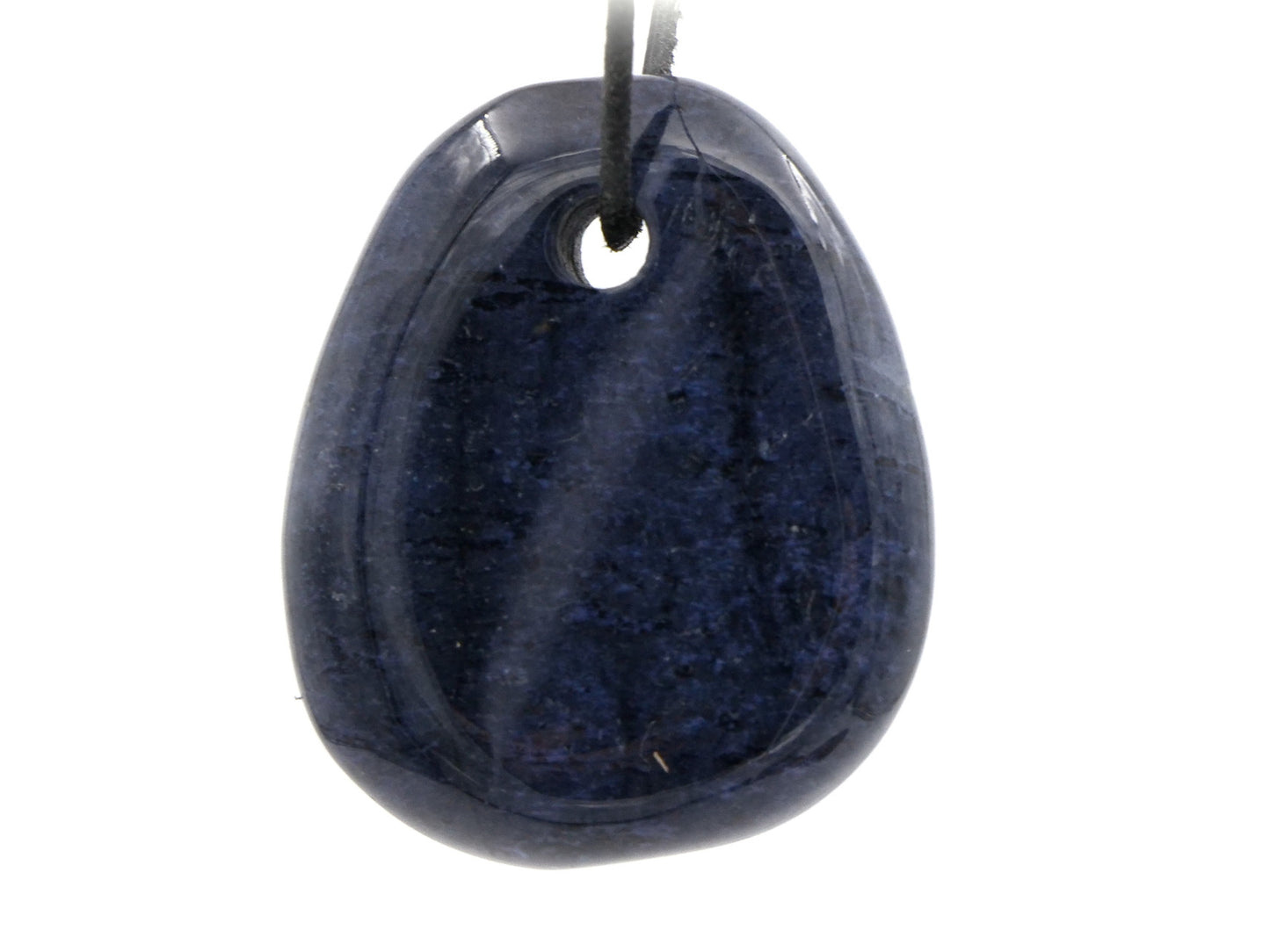 Dumortiérite - Pendentif pierre percée