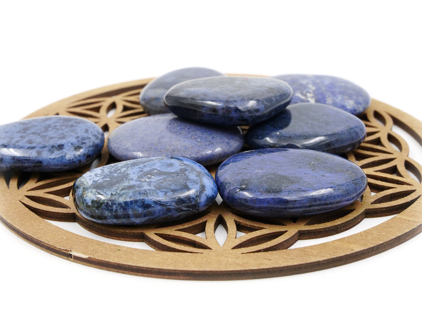 Dumortiérite - Pierre roulée