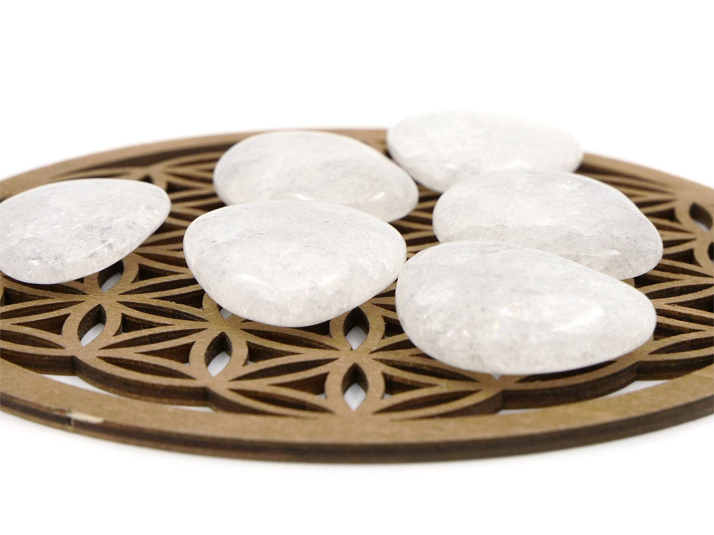 Cristal de roche refroidi (quartz) - Pierre roulée