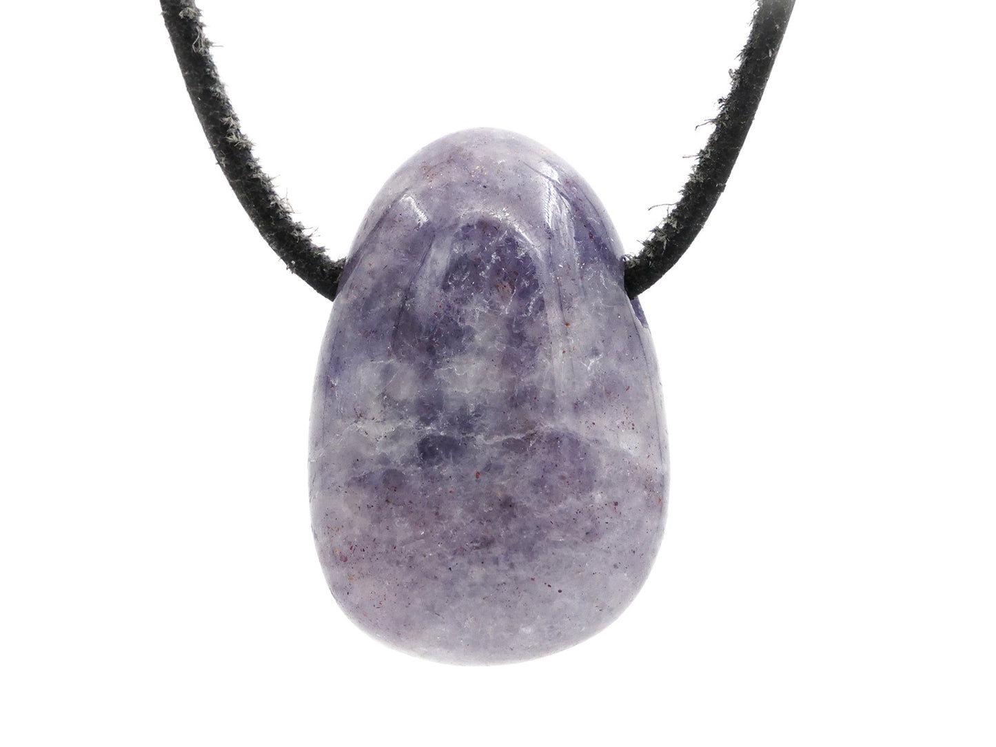 Iolite (cordiérite, saphir d'eau) - Pendentif pierre percée