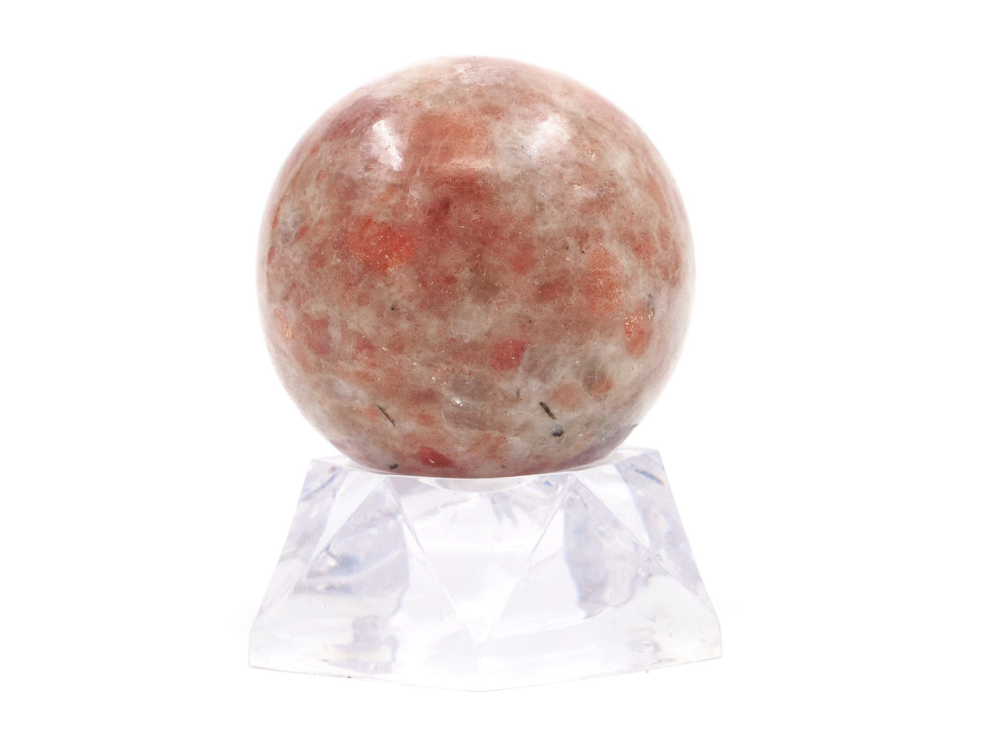 Pierre de soleil (héliolite) - Boule 5 cm