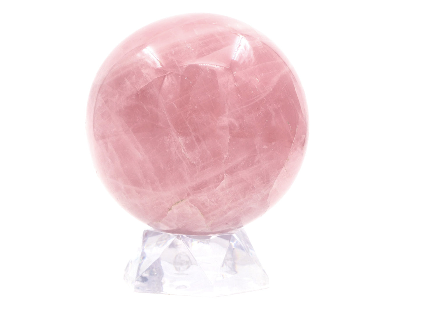 Quartz rose - Boule 9 cm
