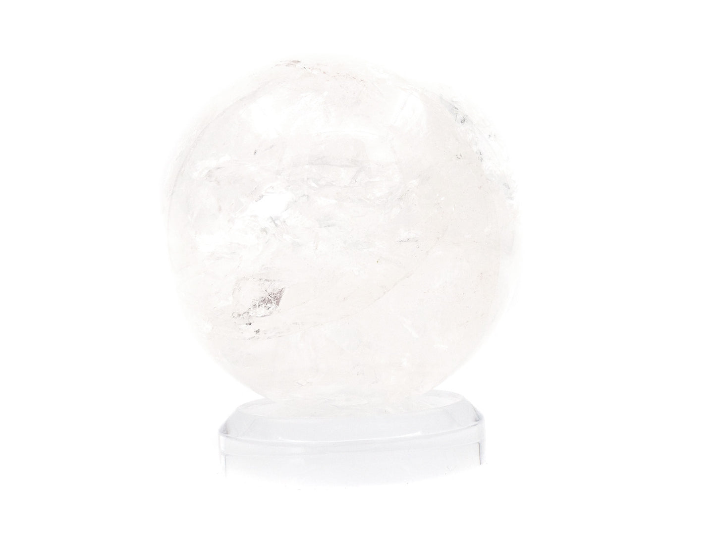 Cristal de roche (quartz) - Boule 10 cm