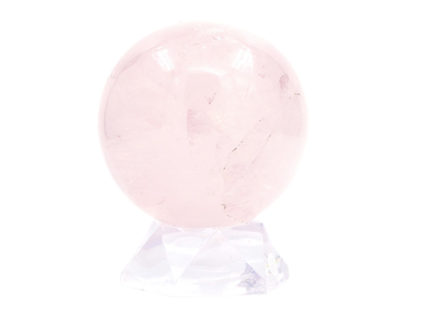 Quartz rose - Boule 7,5 cm