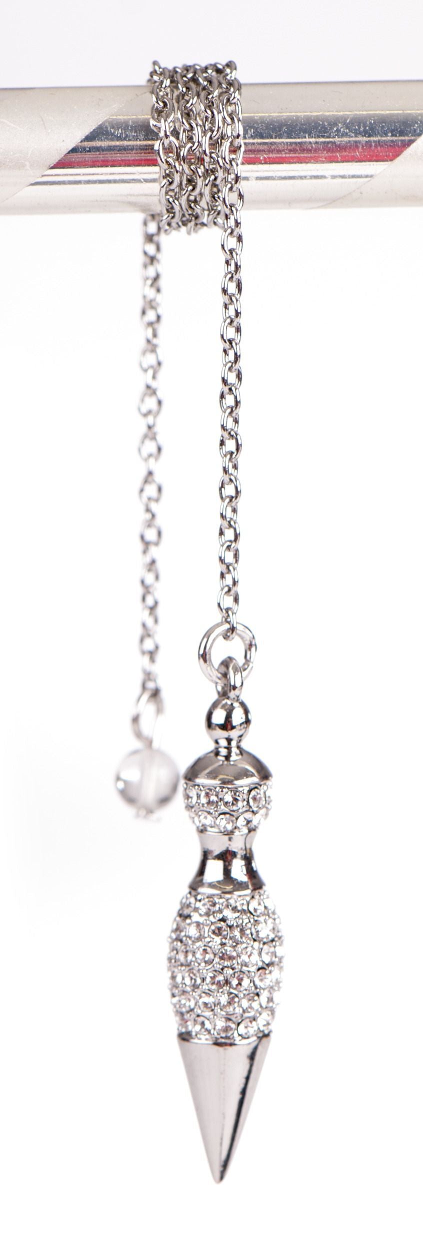 Pendule elfique avec cristaux