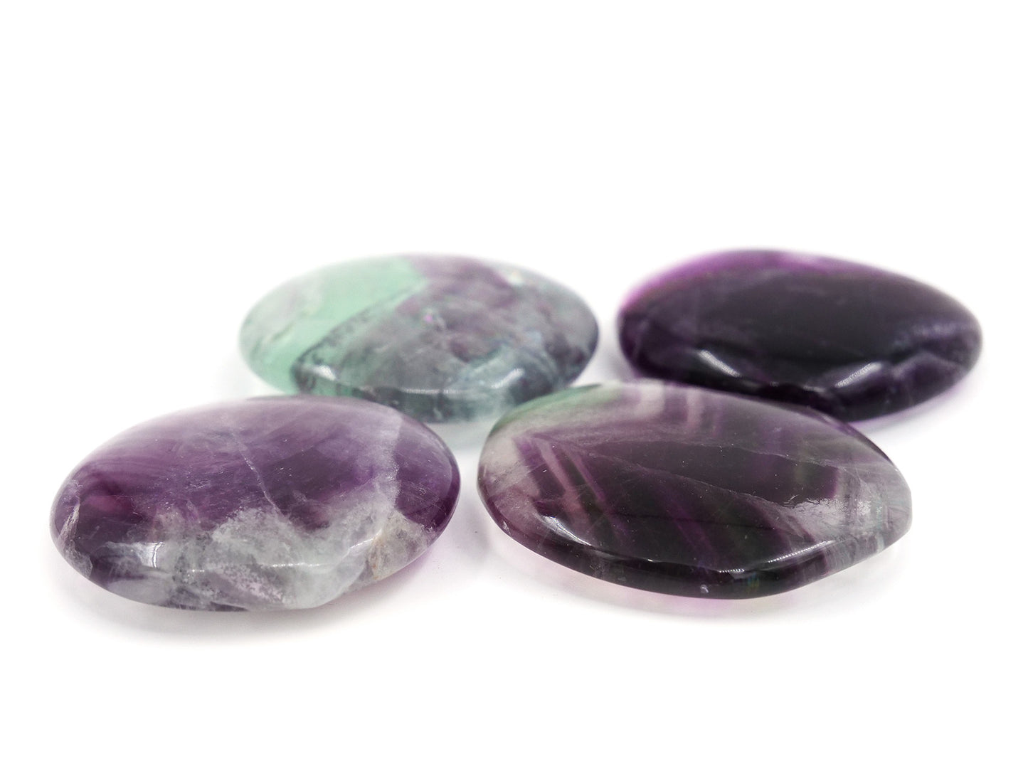 Fluorite - Pierre roulée