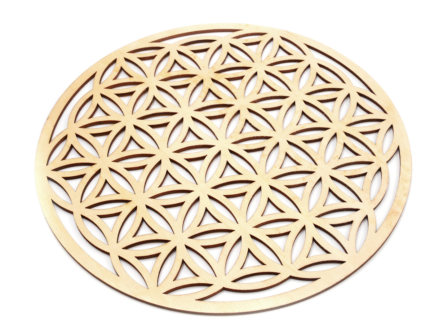 Fleur de Vie 20 cm, en bois