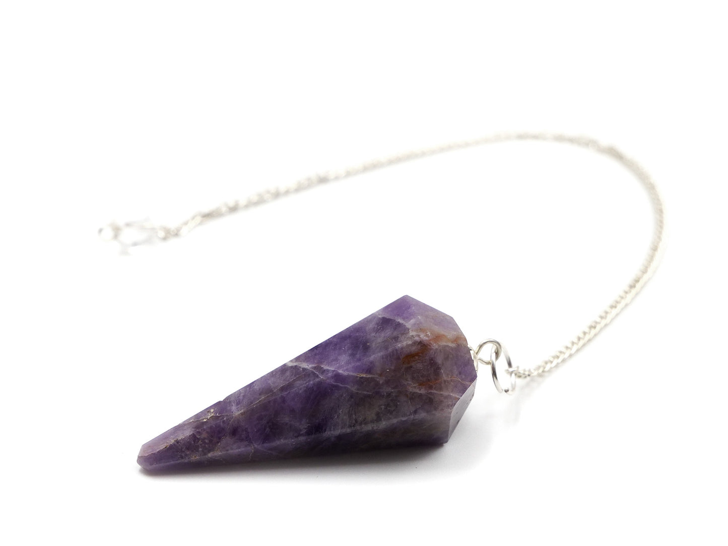 Améthyste - Pendule en pierre fine