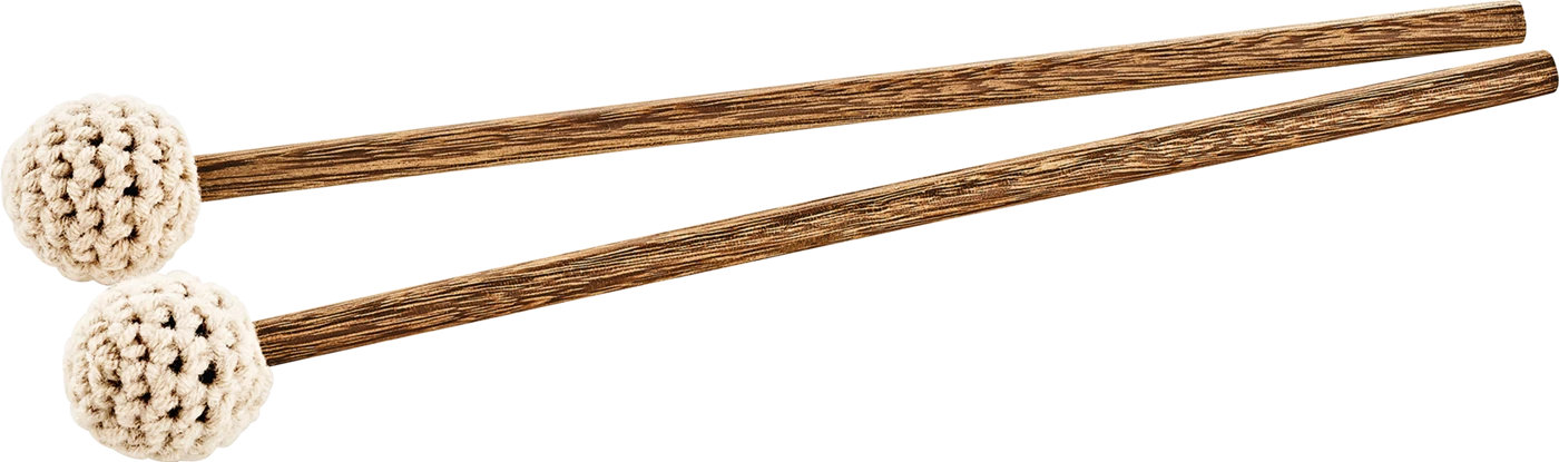 Paire de mailloches pour steel tongue drum