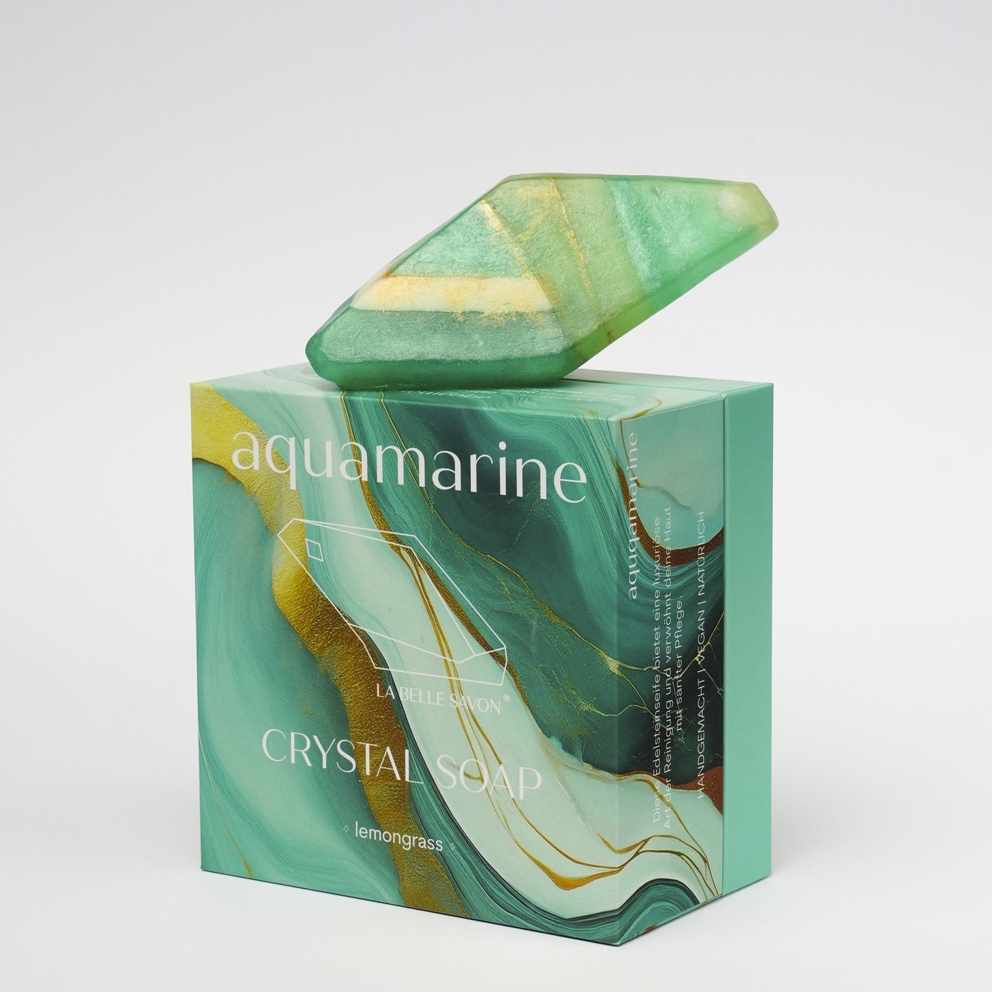 Savon Cristal Aigue-Marine – Citronnelle