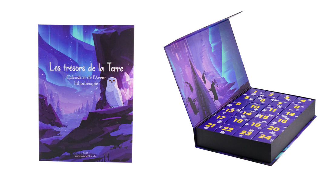 Le calendrier litho Les Trésors de la Terre – Édition 2025 est arrivé