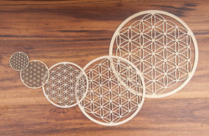 Décorations Fleur de Vie et autres symboles