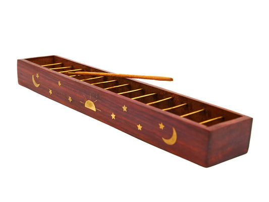 Porte-encens en bois