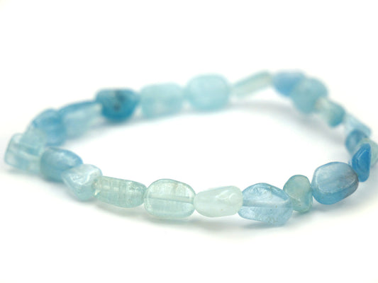 Bracelet en aigue-marine