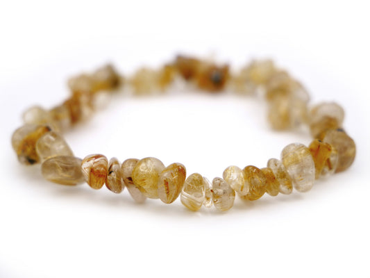 Bracelet en quartz rutile