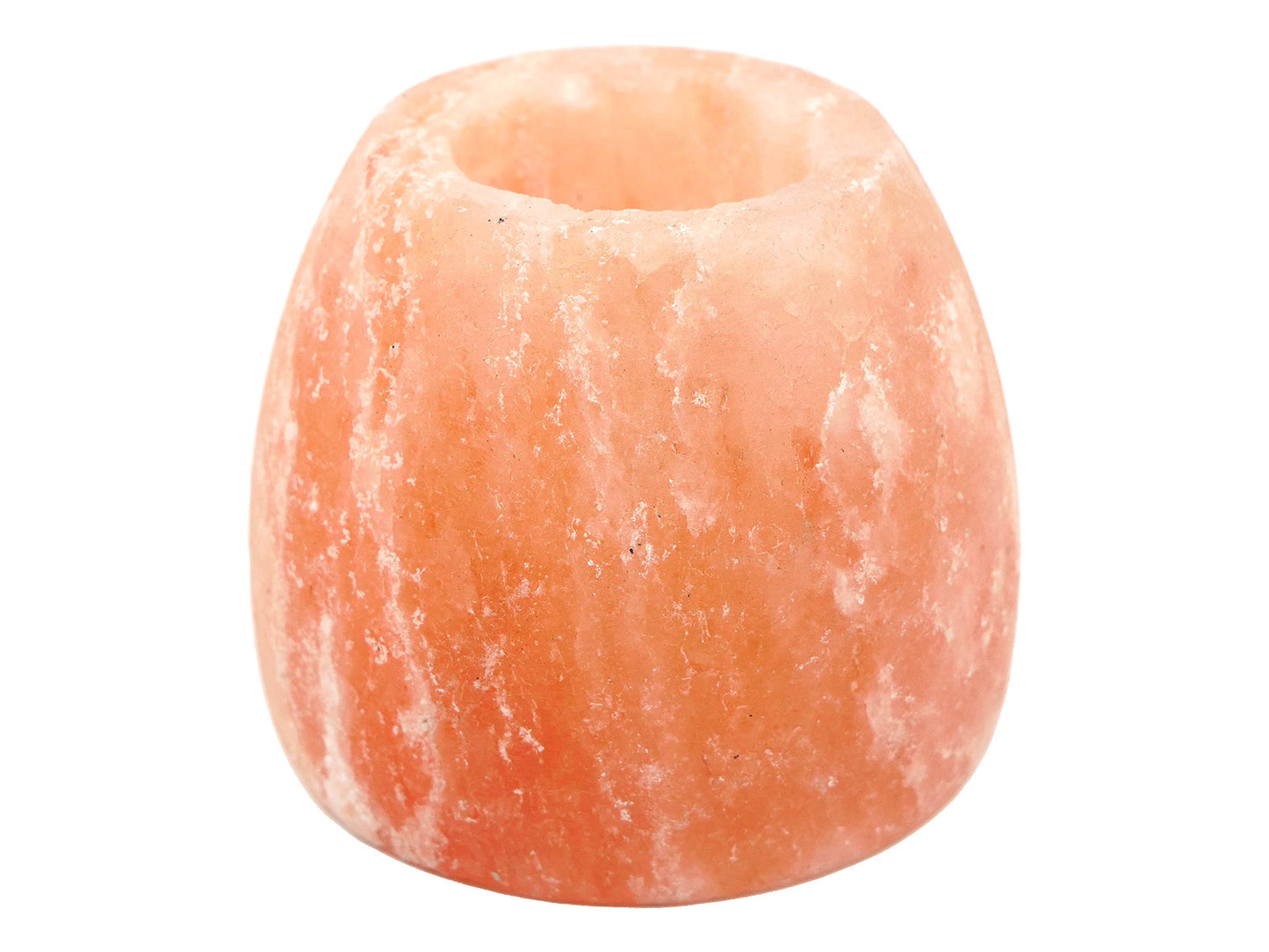 Bougeoir en sel de l'Himalaya - Poire