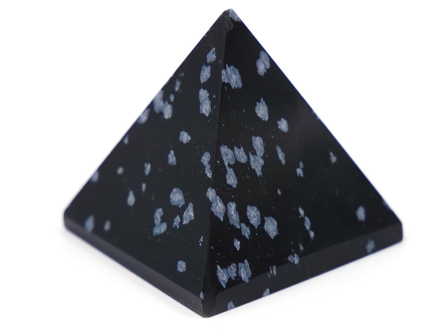 Pyramide d'obsidienne flocon de neige
