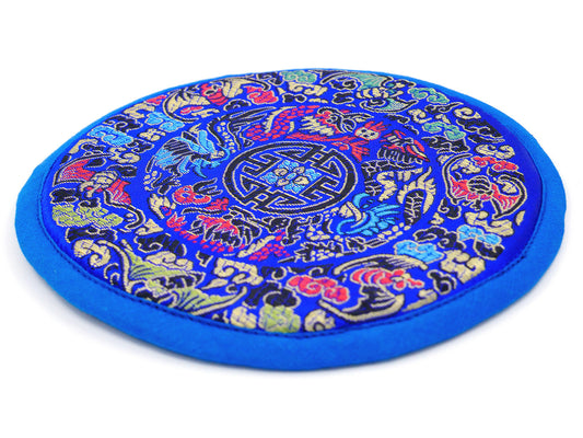 Coussin pour bol chantant 15 cm bleu