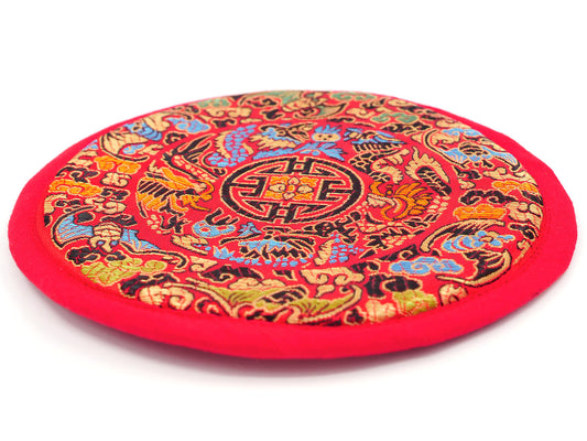 Coussin pour bol chantant 15 cm rouge