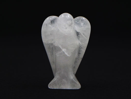 Ange en cristal de roche (quartz)