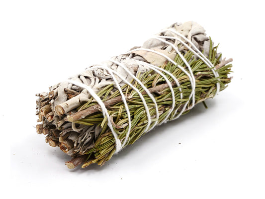 Sauge blanche de Californie et romarin