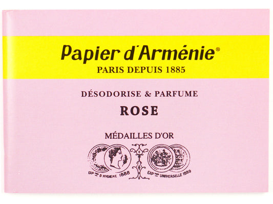 Papier d'Arménie - Carnet Rose