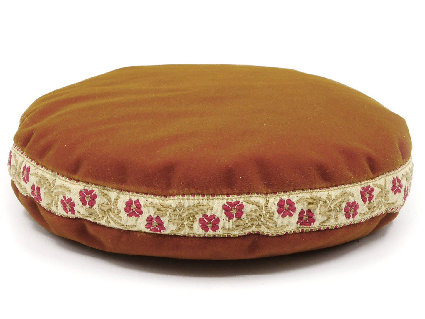 Coussin pour bol chantant 17 cm orange-brun