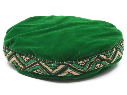 Coussin pour bol chantant 14 cm vert