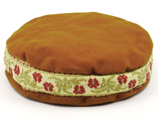 Coussin pour bol chantant 11 cm orange-brun