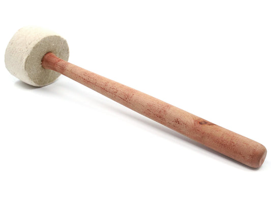 Mailloche feutre 32 cm