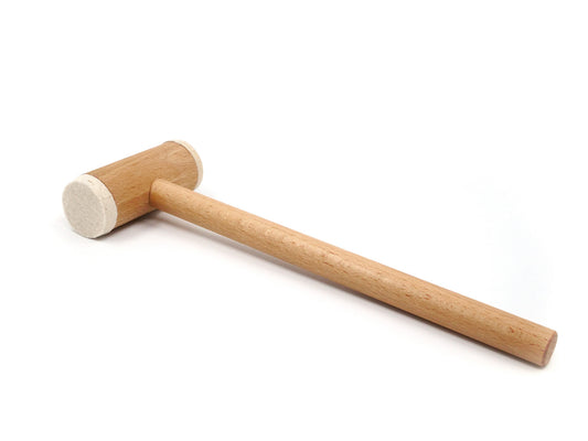 Marteau bois et feutre 31 cm