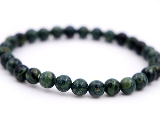 Bracelet en eldarite (jaspe kambaba) - 6mm