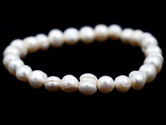 Bracelet en perles d'eau douce - L