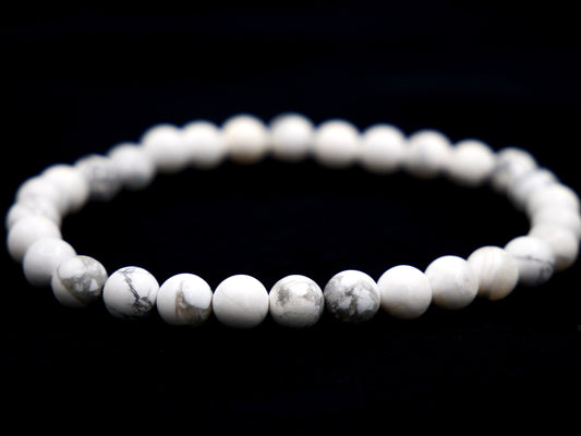 Bracelet en magnésite - 6mm